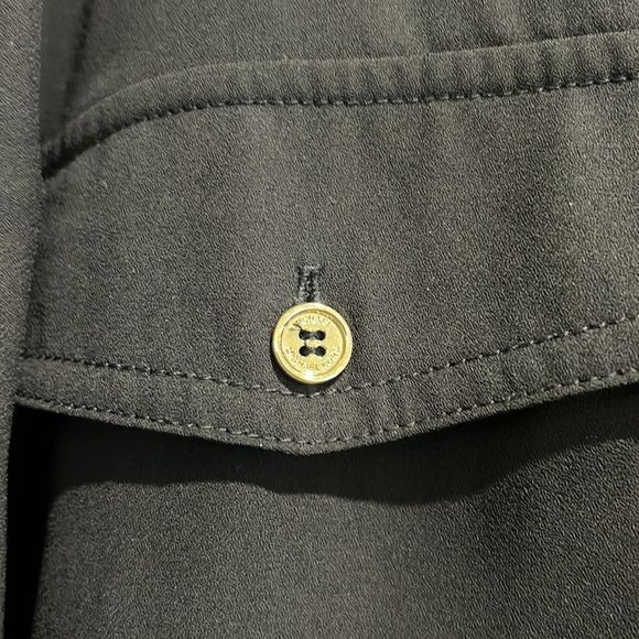 Michael, my Michael Kors to ask long sleeve blouse with zipper - Picture 3 of 5